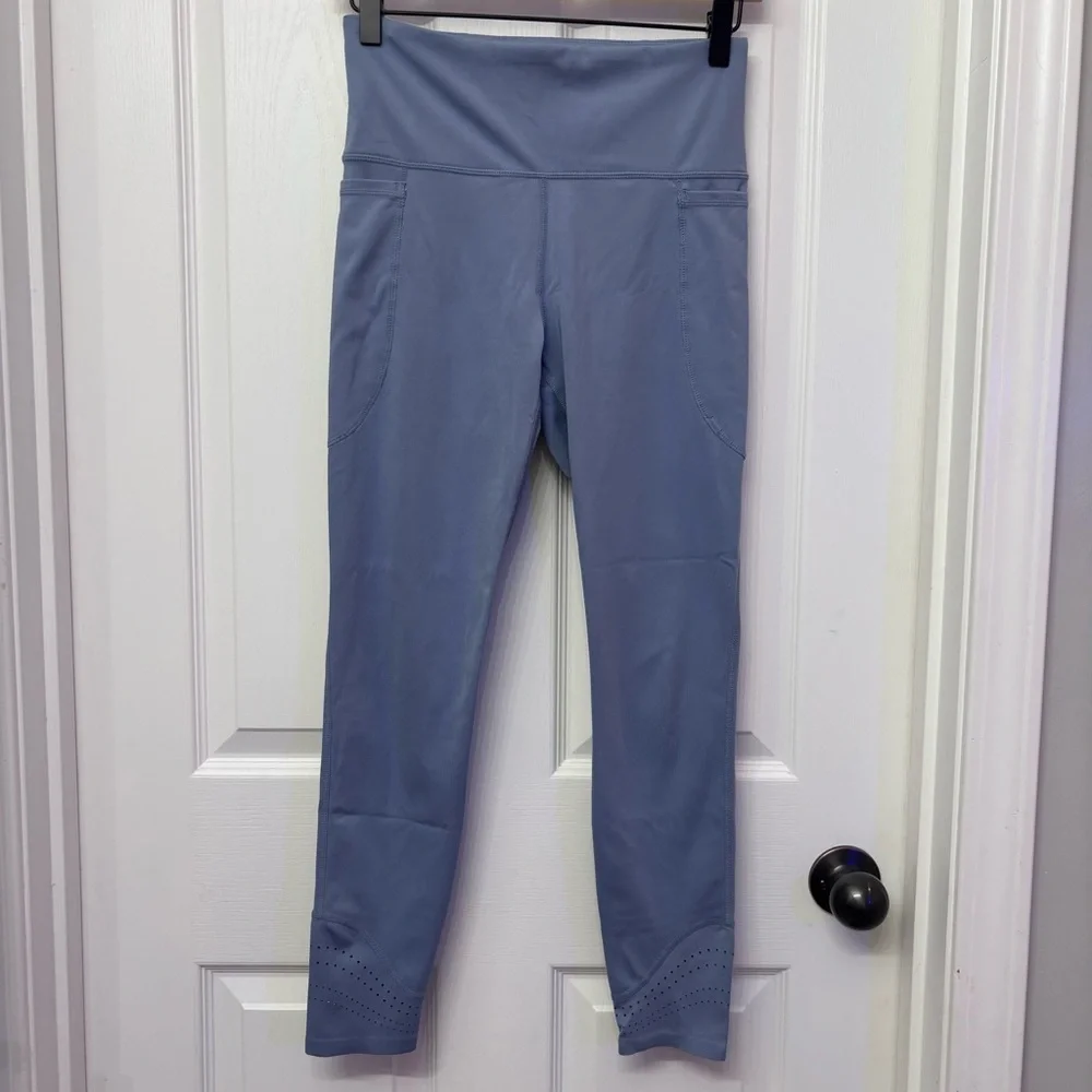 Slate Blue High-Waist Leggings | JOYLAB S